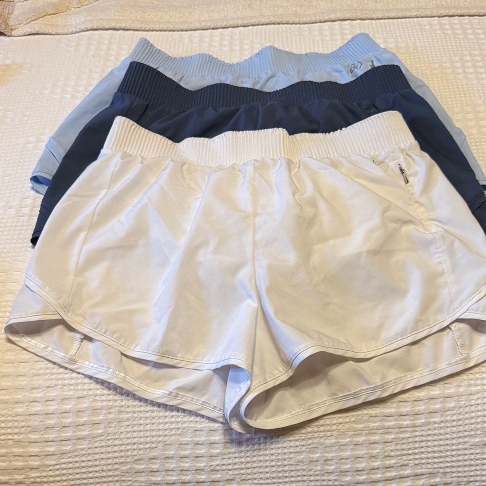 CALIA by Carrie Underwood White and Blue Athletic Shorts - lot of 3